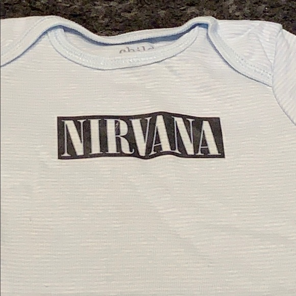 NWOT Nirvana 3-6M Infant Baby Onesie Rock 🎶 Music - Picture 2 of 2